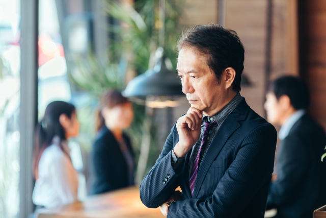 営業課題を抱える経営者